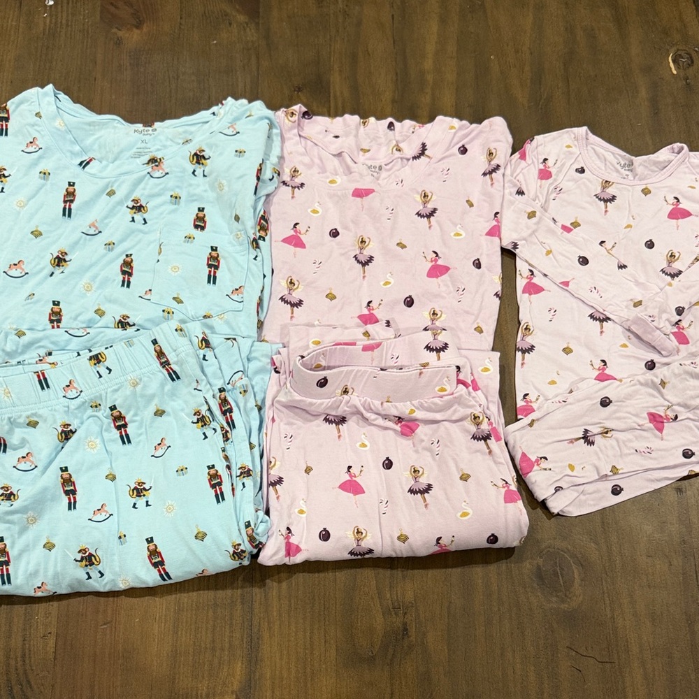 Kyte Baby Nutcracker and Sugar Plum Pajamas Bundle
